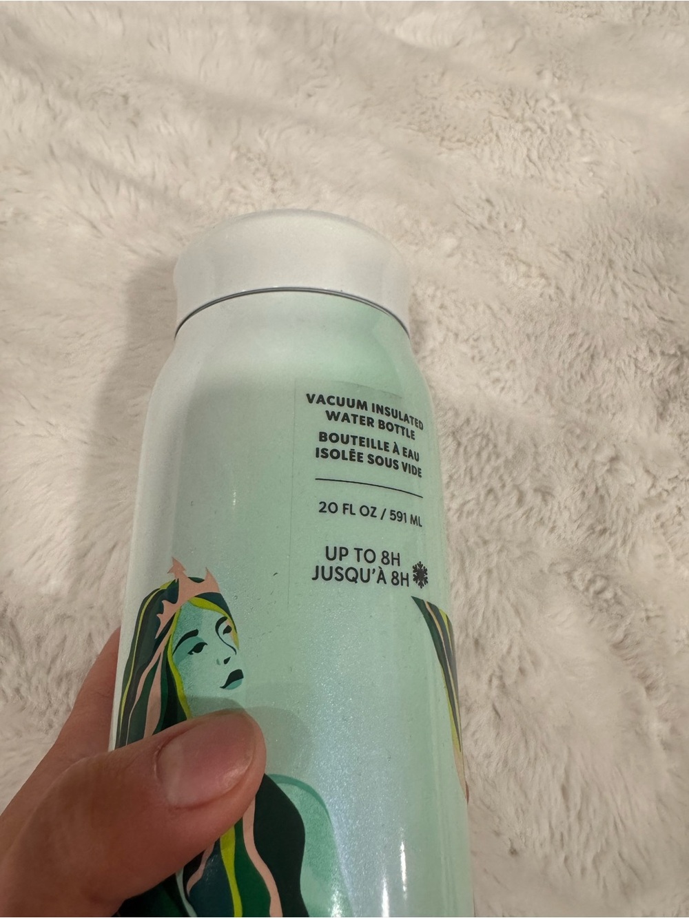 Rare NWT Starbucks 2024 Siren Mermaid 20 oz - Picture 5 of 5